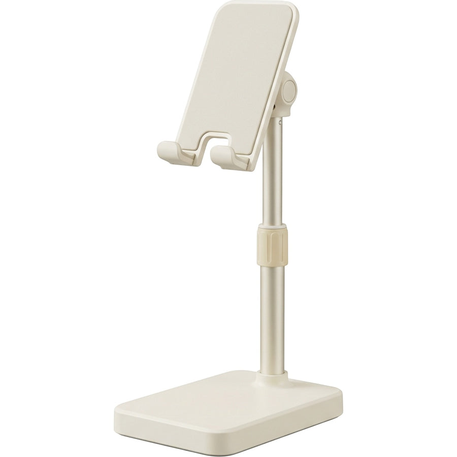 Hausn Telescopic Weighted-Base Phone Stand 17-29 cm Ivory